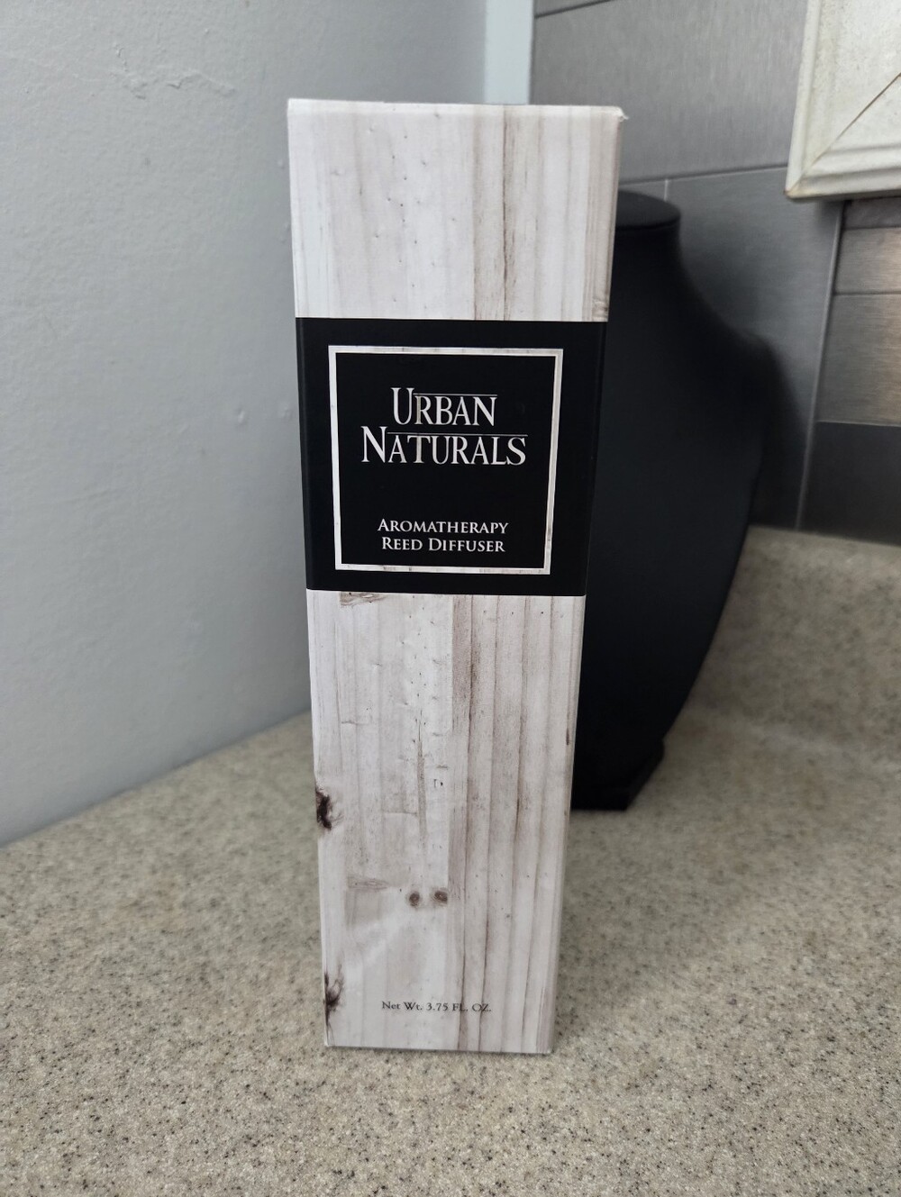 Urban Naturals Aromatherapy Reed Diffuser Vanilla Bean Set NEW Shelf Decor